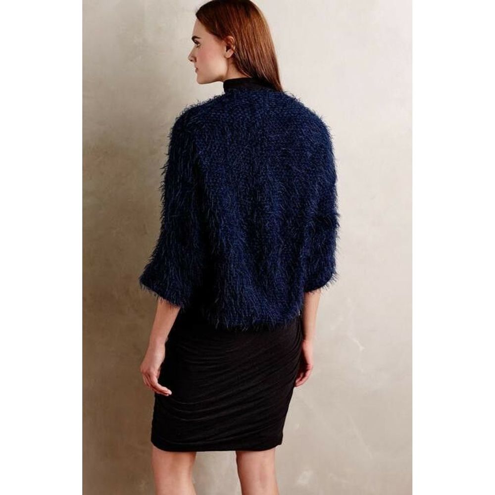New Anthro Ottod'ame Nemi Shaggy Topper Cardigan - Picture 4 of 7